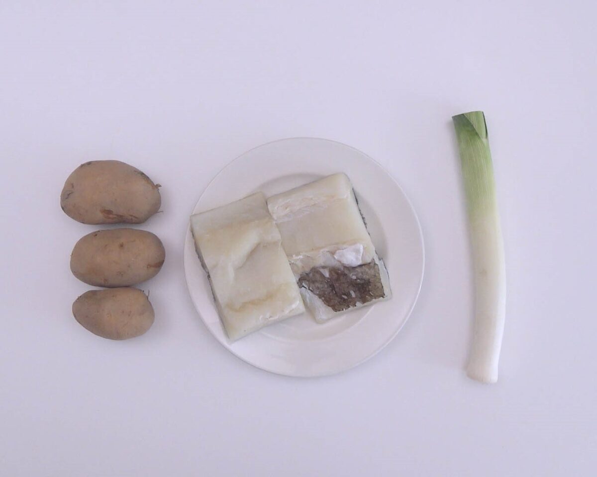 Bacalao gratinado con mayonesa