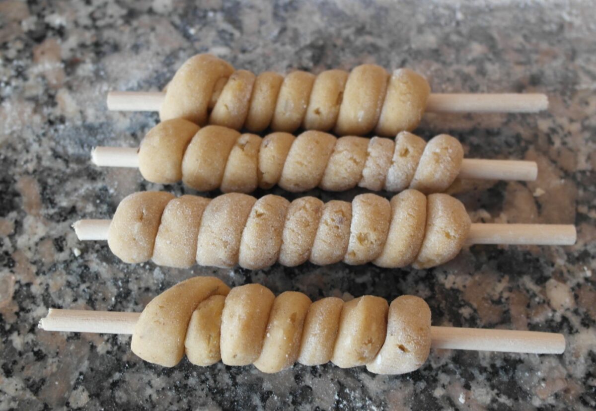 Gañotes de Ubrique. Postre de Semana Santa