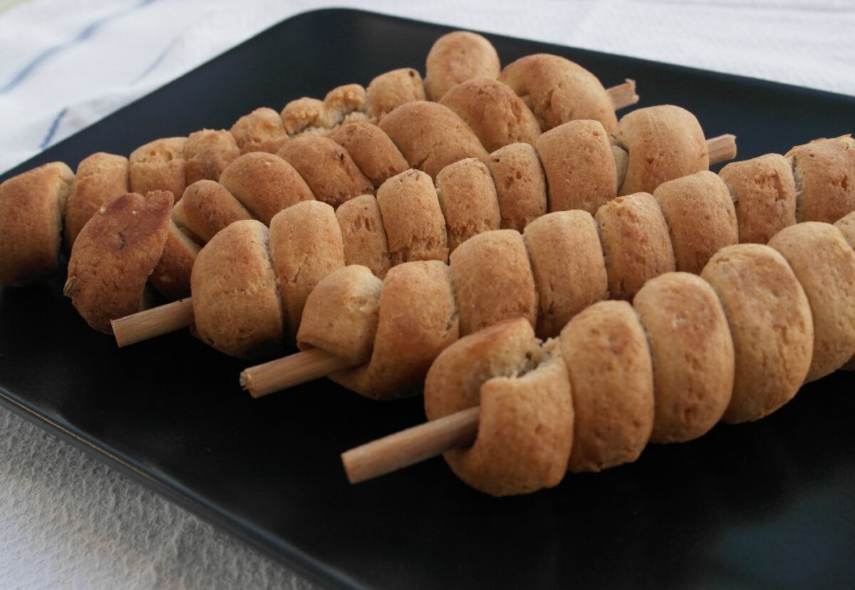 Gañotes de Ubrique. Postre de Semana Santa