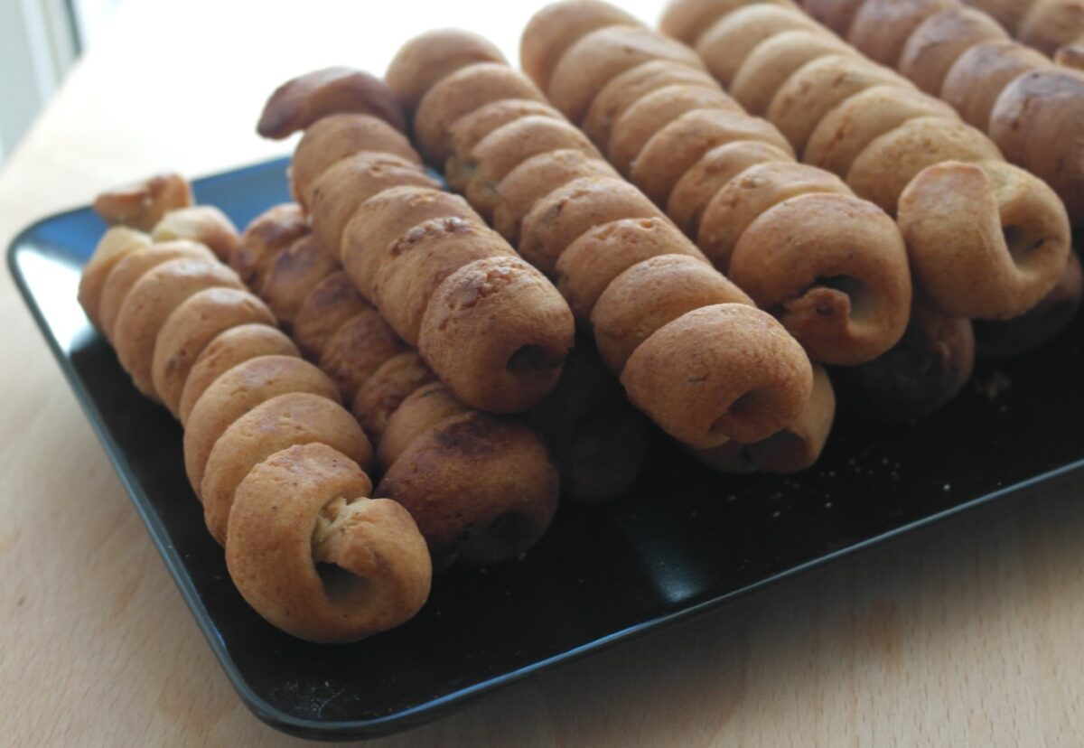 Gañotes de Ubrique. Postre de Semana Santa