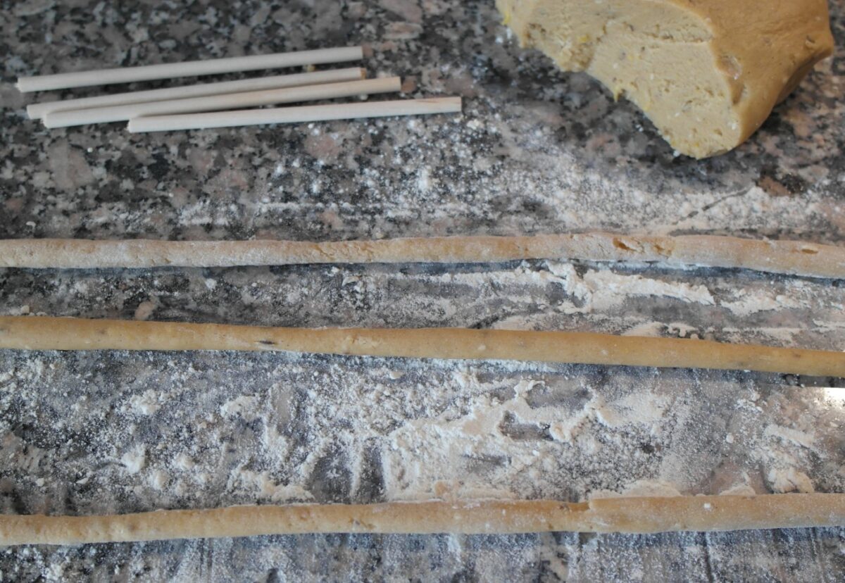 Gañotes de Ubrique. Postre de Semana Santa