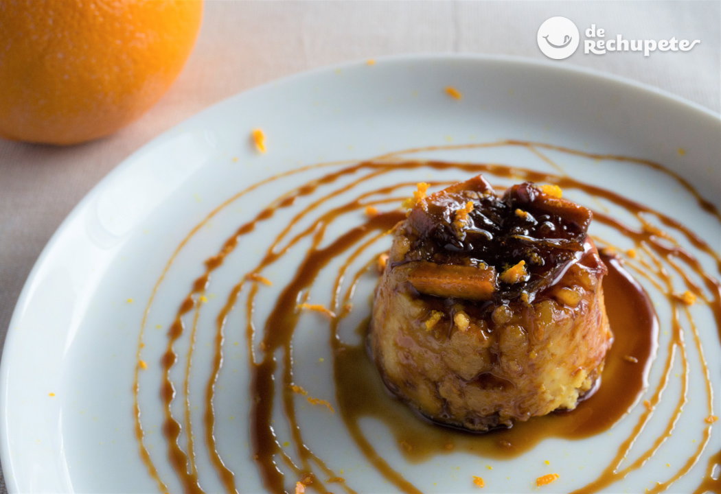 Arroz con leche con naranja. Postre madrileño