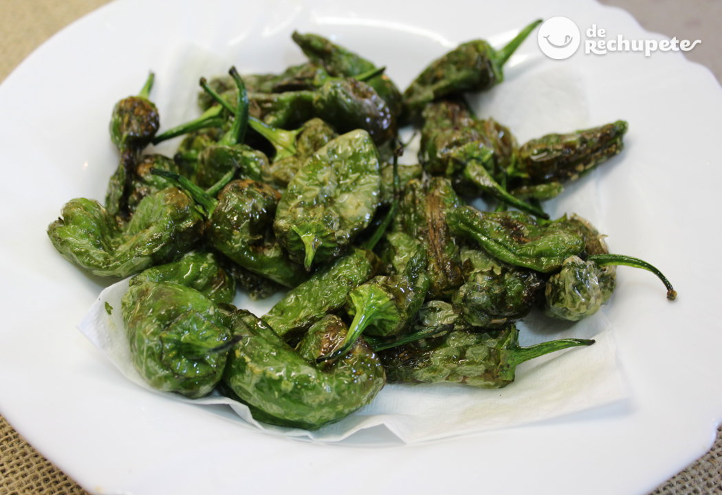 Cómo hacer pimientos de Padrón o Herbón