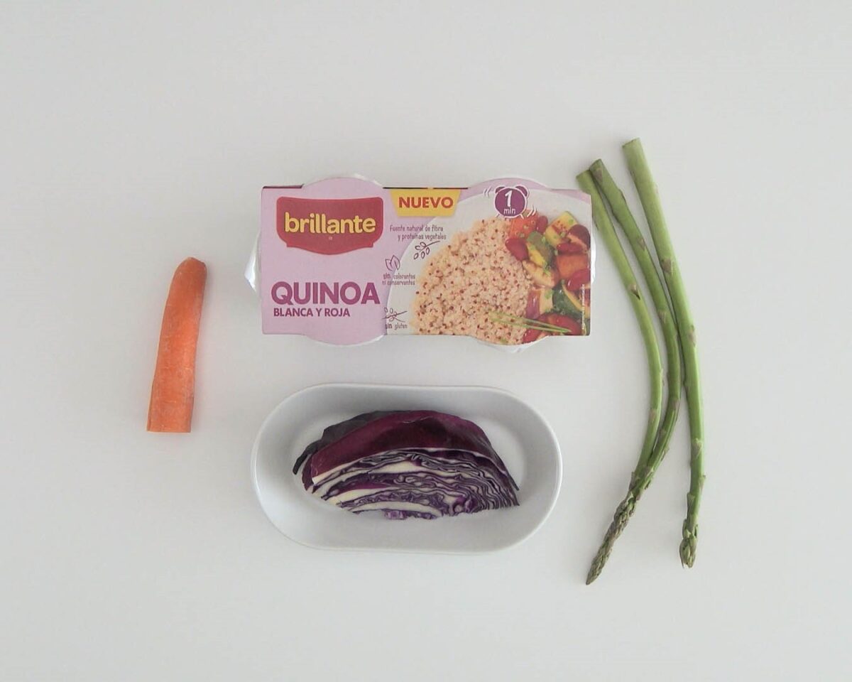 Ensalada de quinoa con pollo