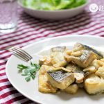 Corvina al ajillo