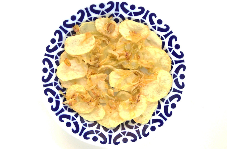 Huevos rotos con pulpo
