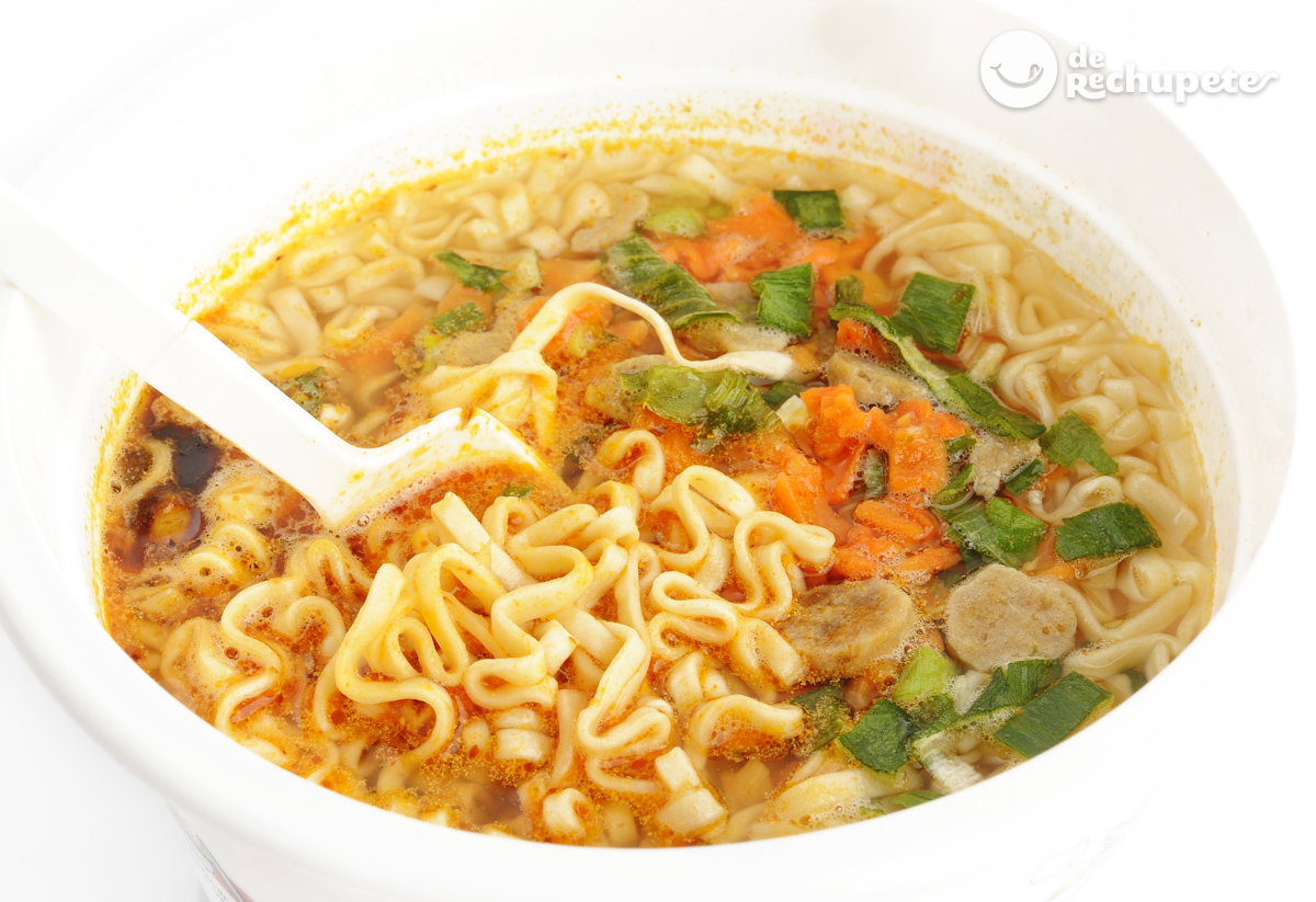 Noodles. la verdad sobre los fideos instantáneos
