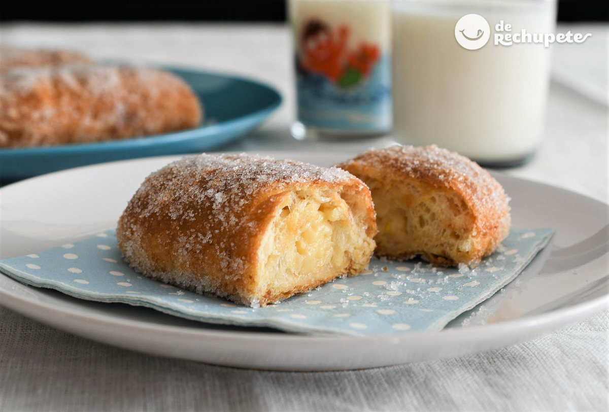 Xuxos súper fáciles con pan de leche
