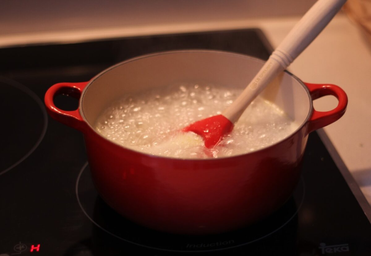 Arroz con huevos de codorniz