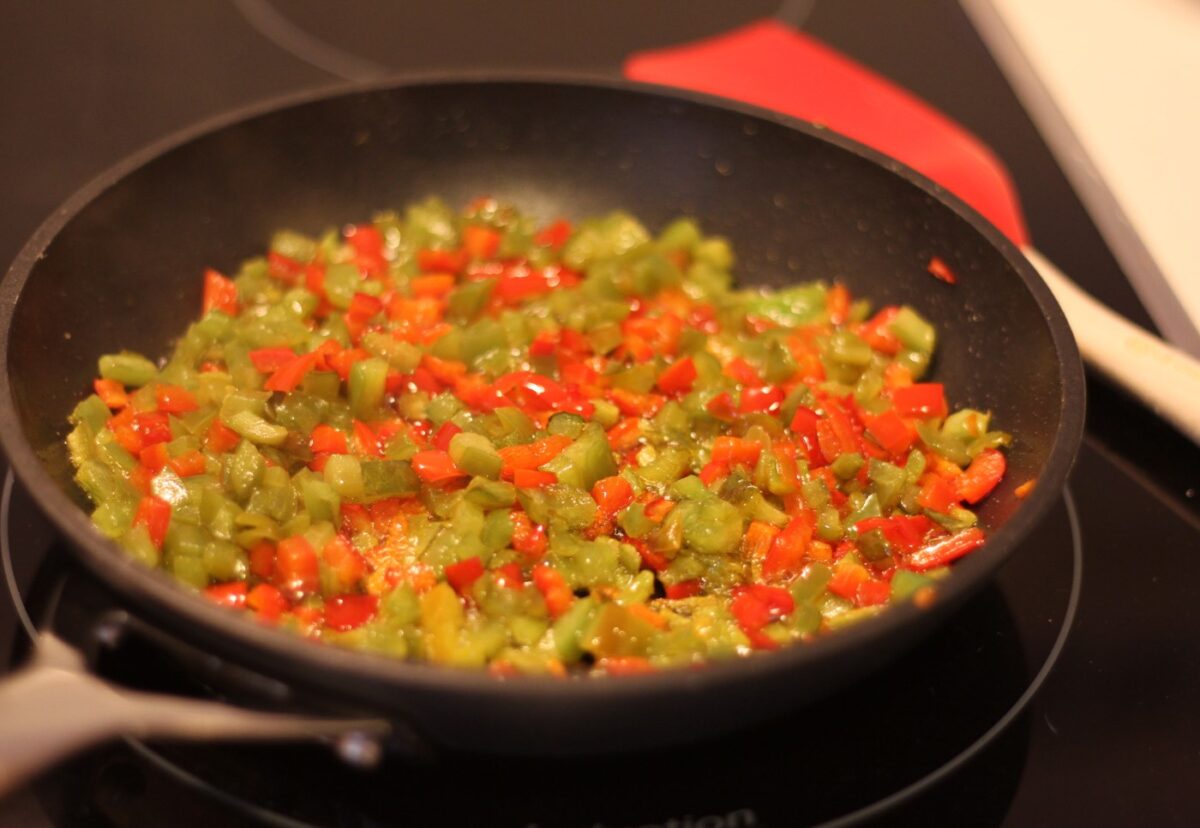 Arroz con huevos de codorniz