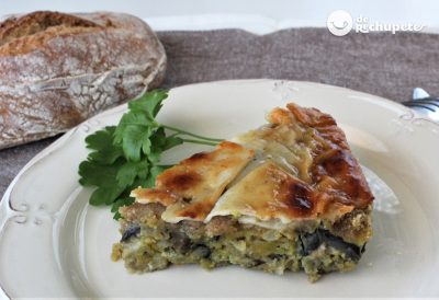 Pastel de berenjenas