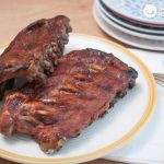 Costillas con salsa barbacoa casera