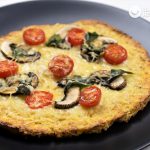Cómo hacer una pizza con masa de coliflor