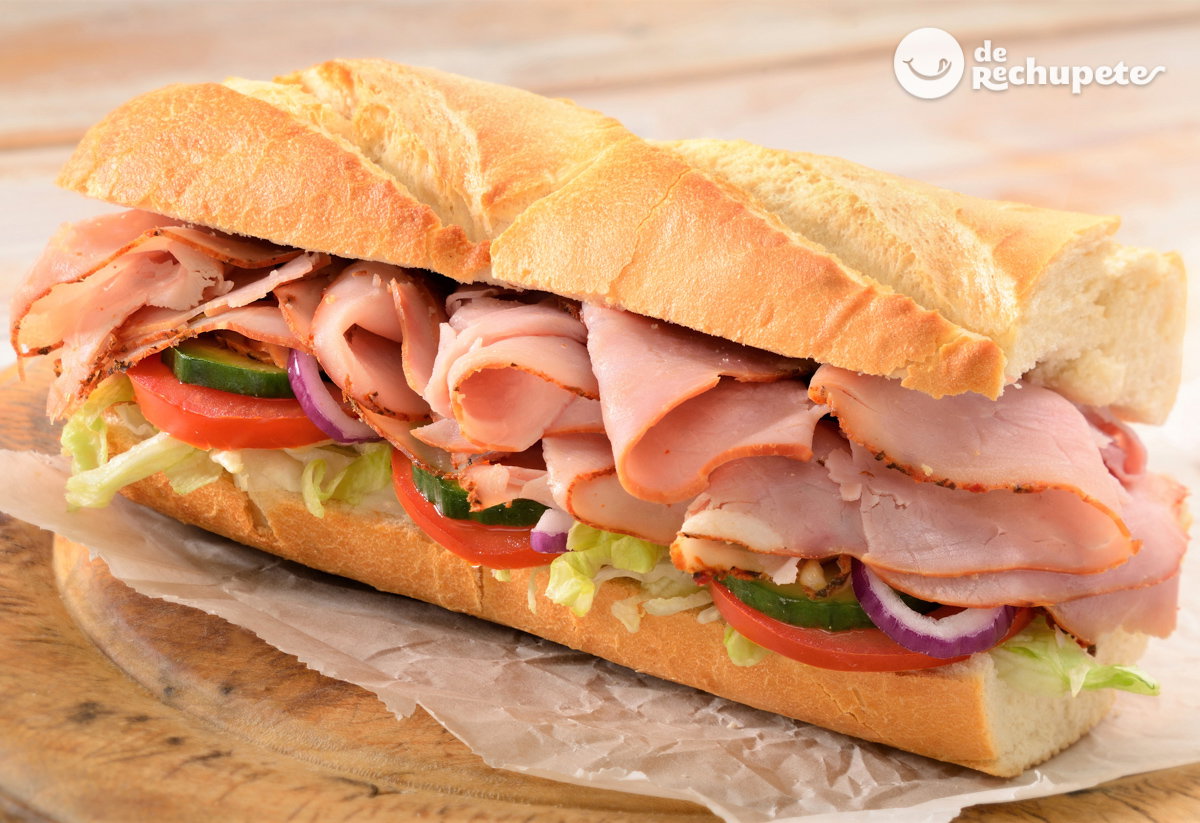 Sándwich submarino italiano