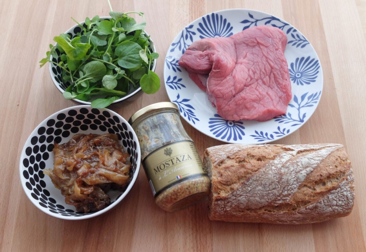 Bocadillo de ternera o Steak Sandwich