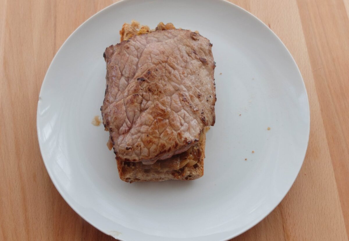 Bocadillo de ternera o Steak Sandwich
