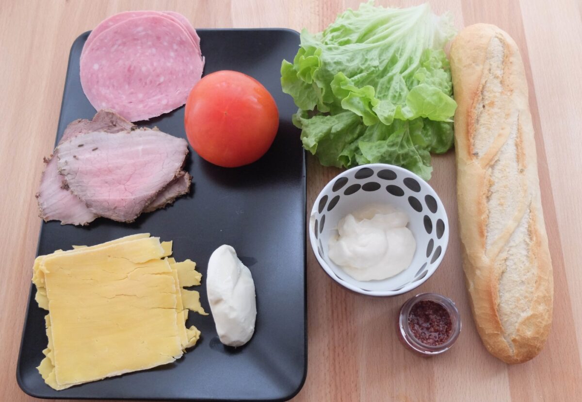Sándwich submarino italiano