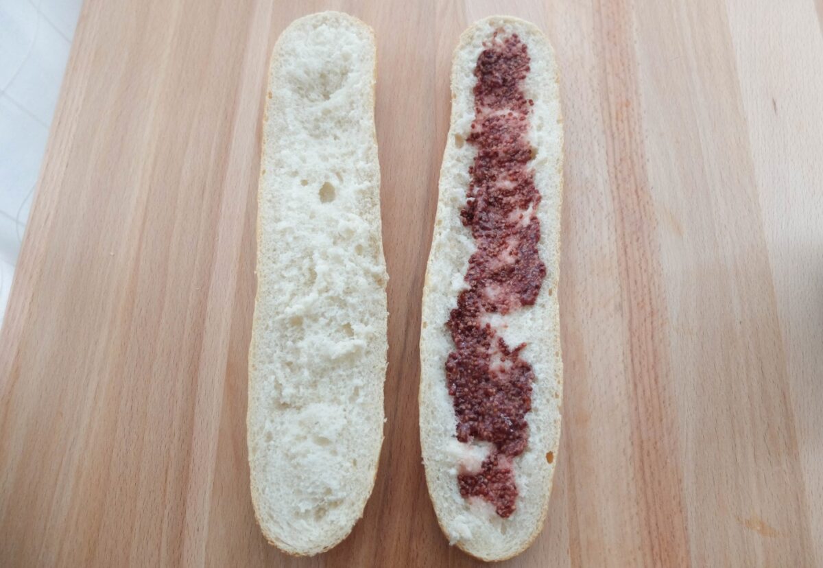 Sándwich submarino italiano
