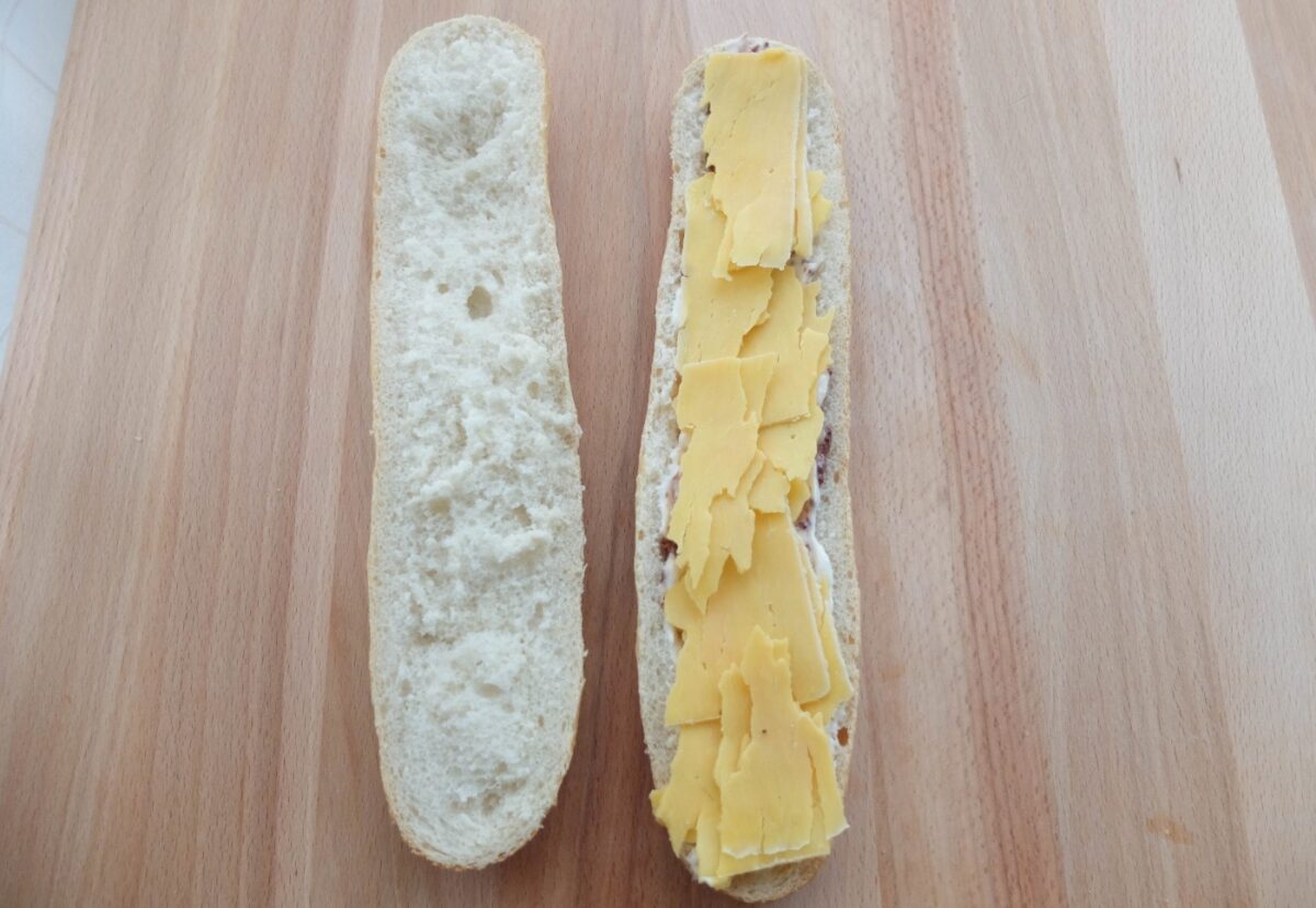 Sándwich submarino italiano