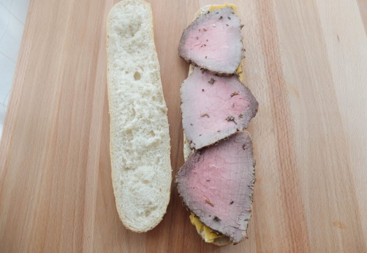Sándwich submarino italiano
