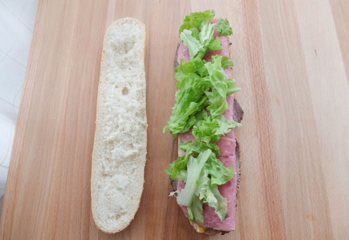 Sándwich submarino italiano