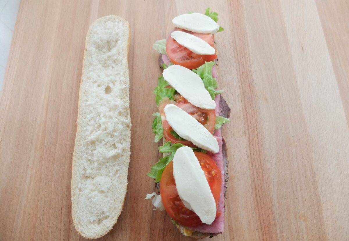 Sándwich submarino italiano