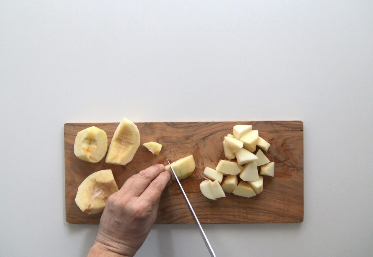 Dulce de membrillo y manzana casero