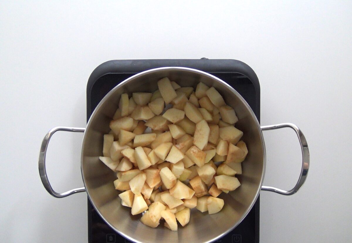 Dulce de membrillo y manzana casero