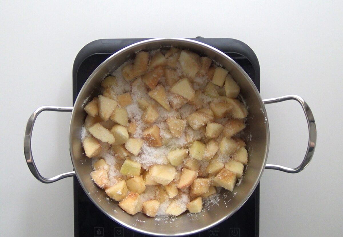 Dulce de membrillo y manzana casero