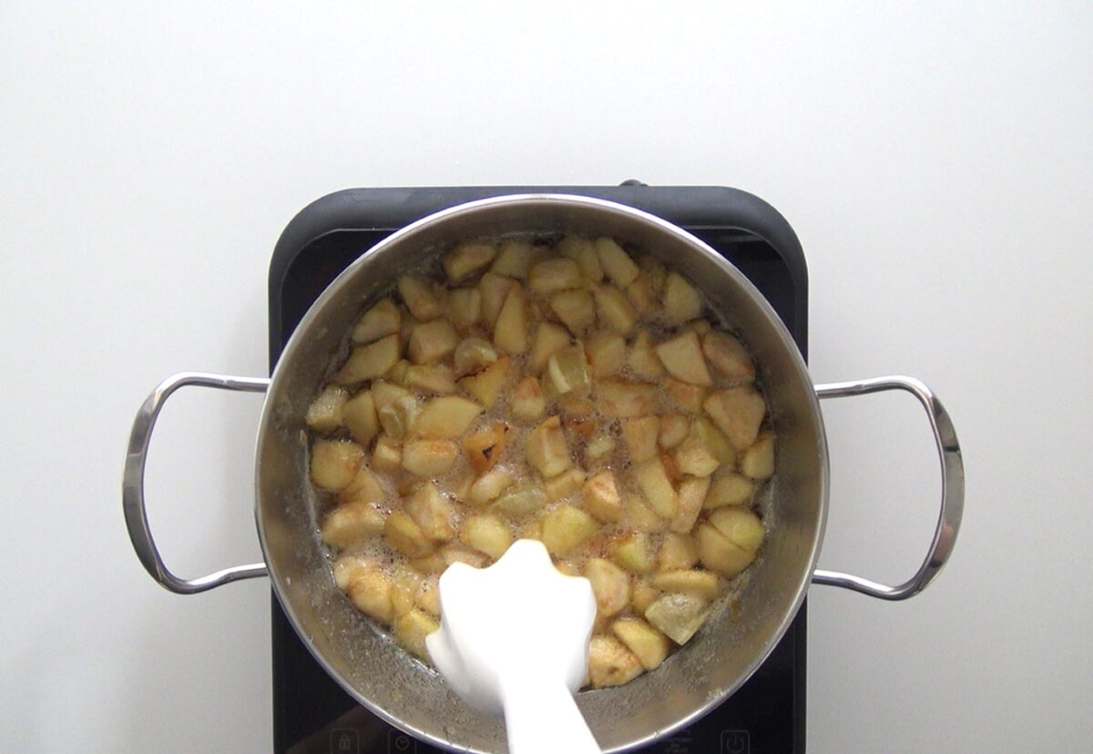Dulce de membrillo y manzana casero