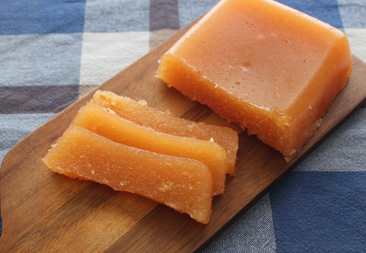 Dulce de membrillo y manzana casero