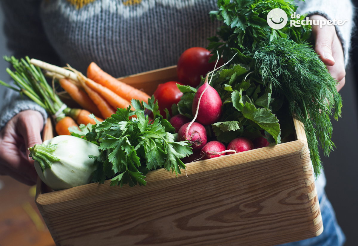 De la huerta a la mesa. cuídate con verduras y hortalizas