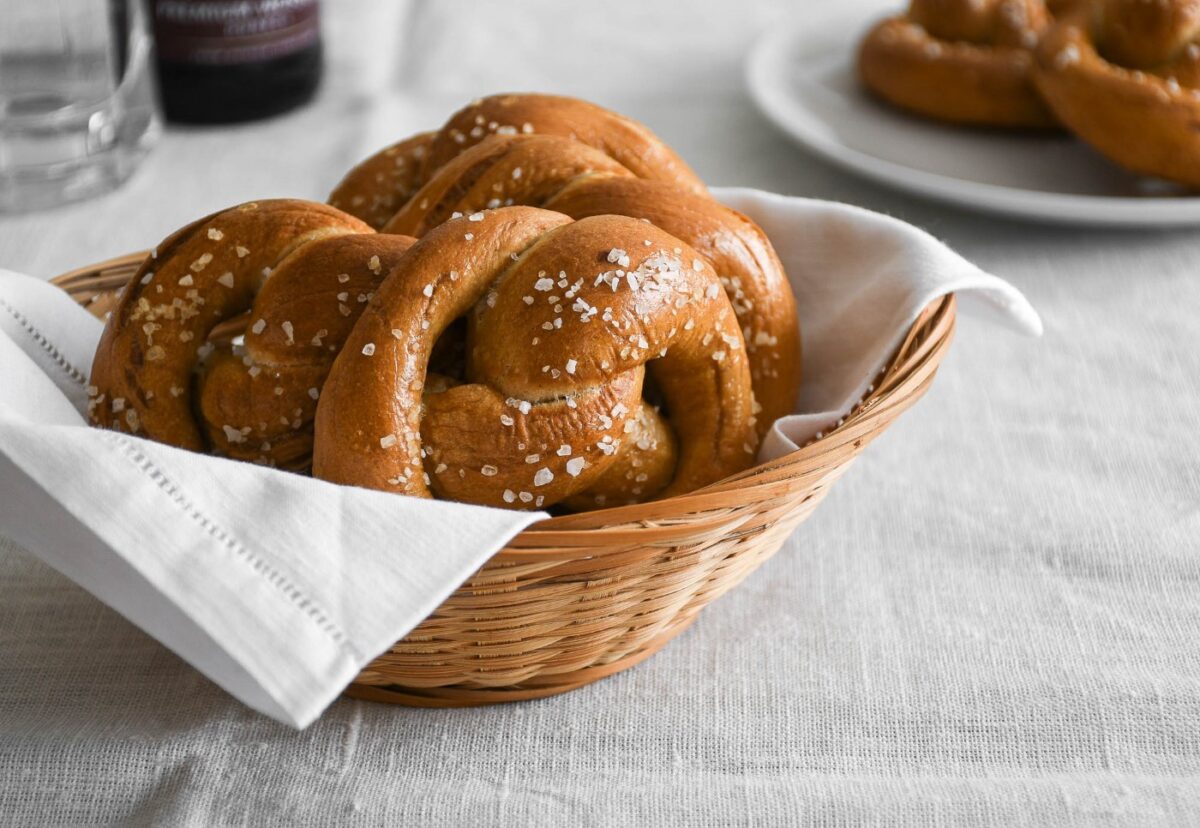 Bretzel o Pretzels caseros