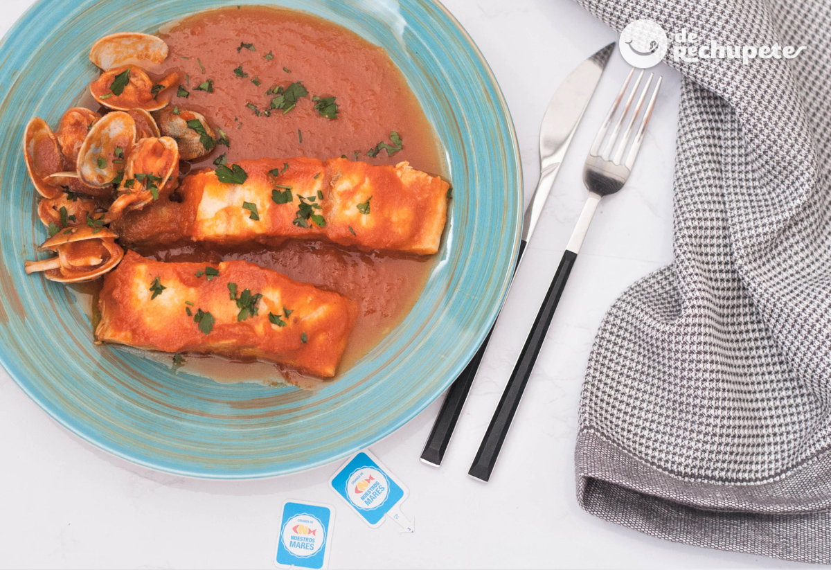 Corvina en salsa marinera