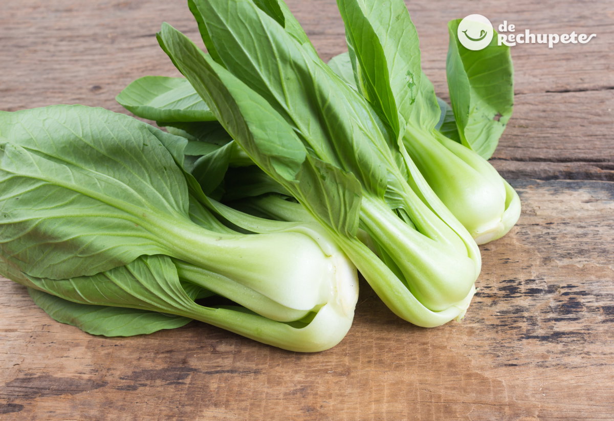 Pak choi y otras verduras japonesas