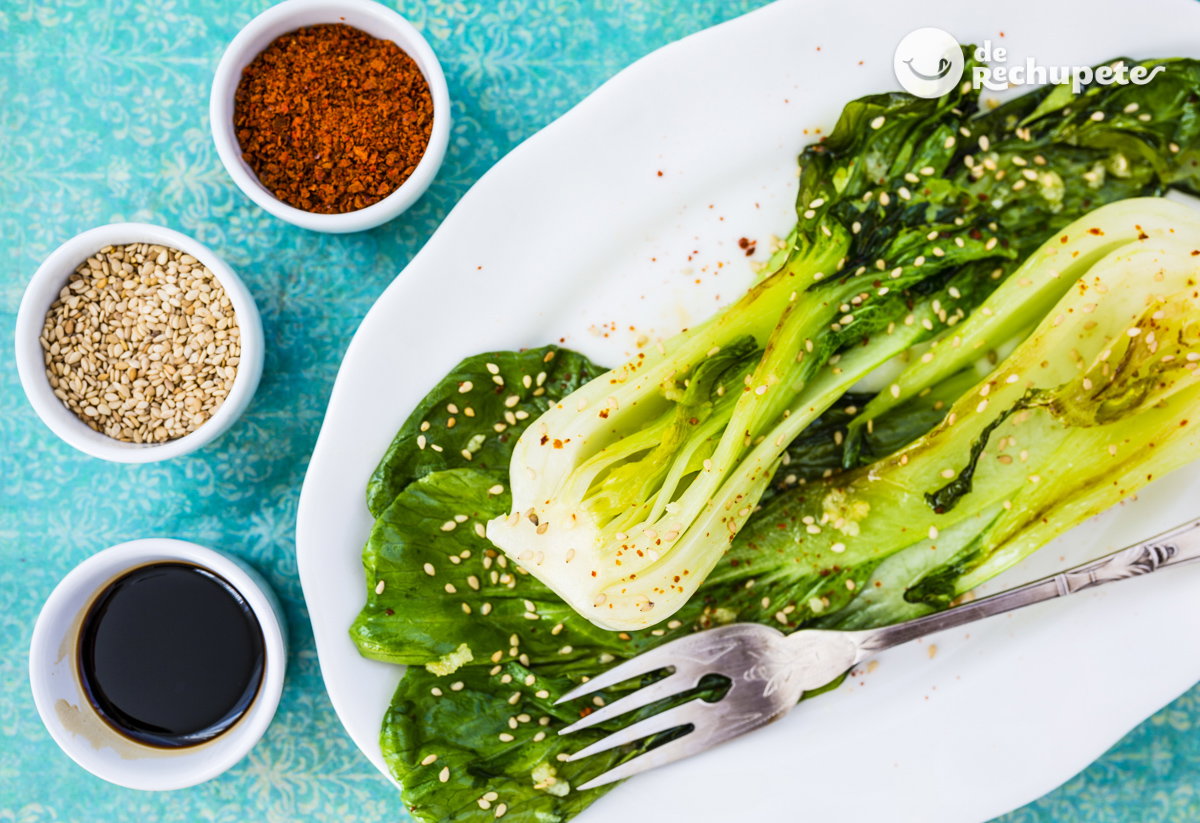 Pak choi y otras verduras japonesas