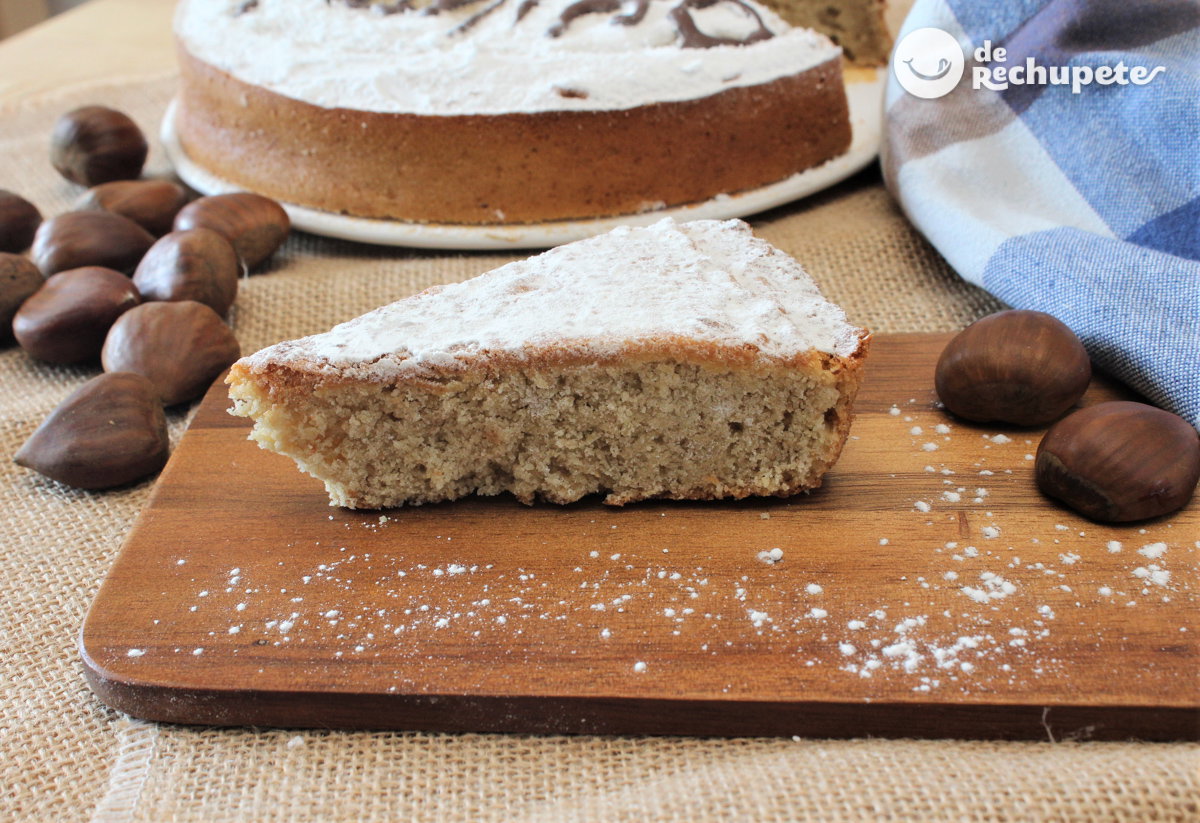 Tarta de castañas