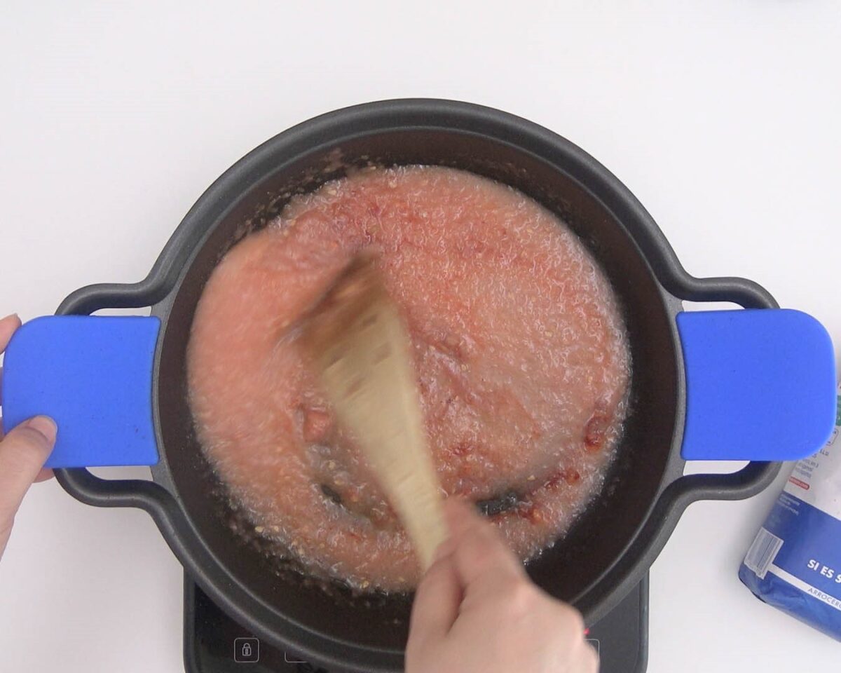 Arroz con gambas