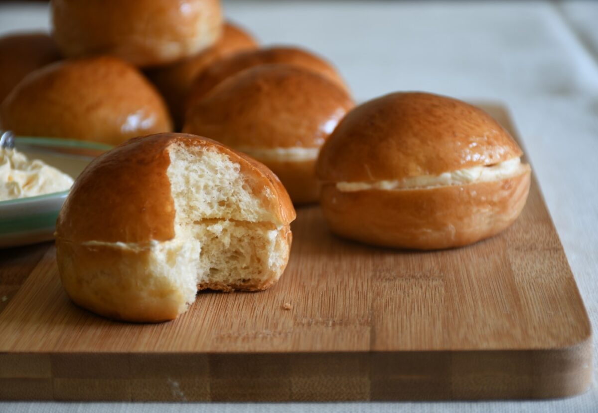 Bollos de mantequilla de Bilbao