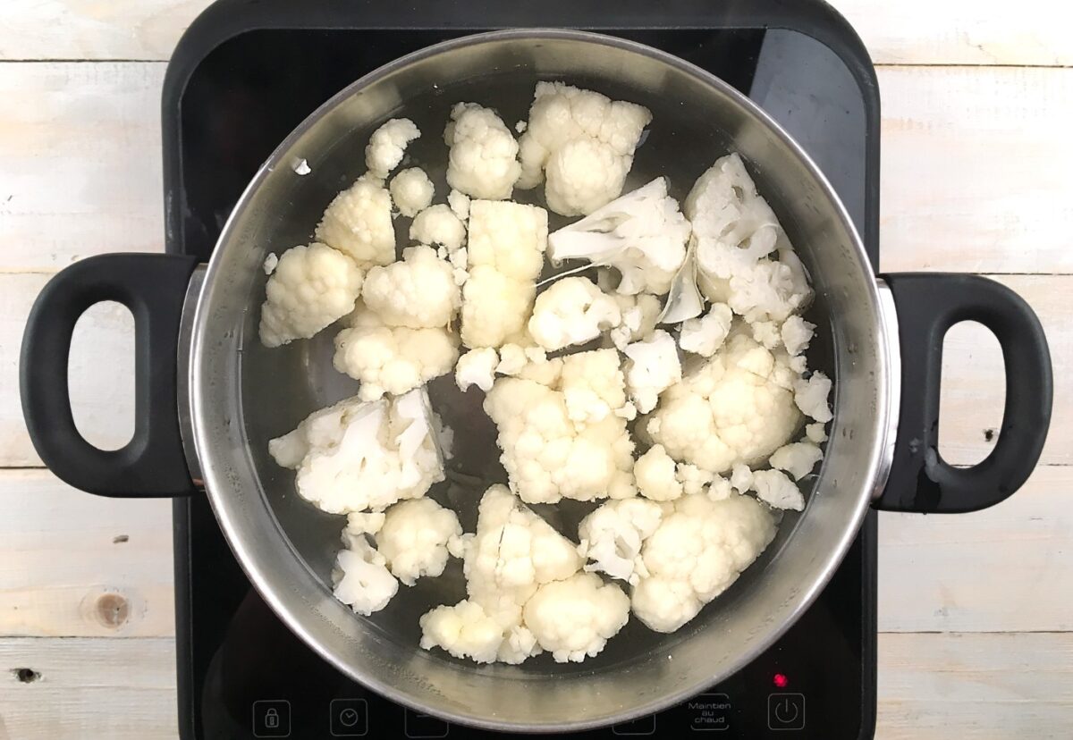 Buñuelos de coliflor