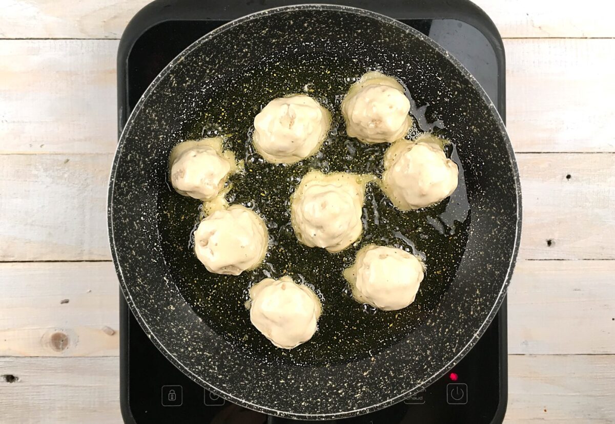 Buñuelos de coliflor