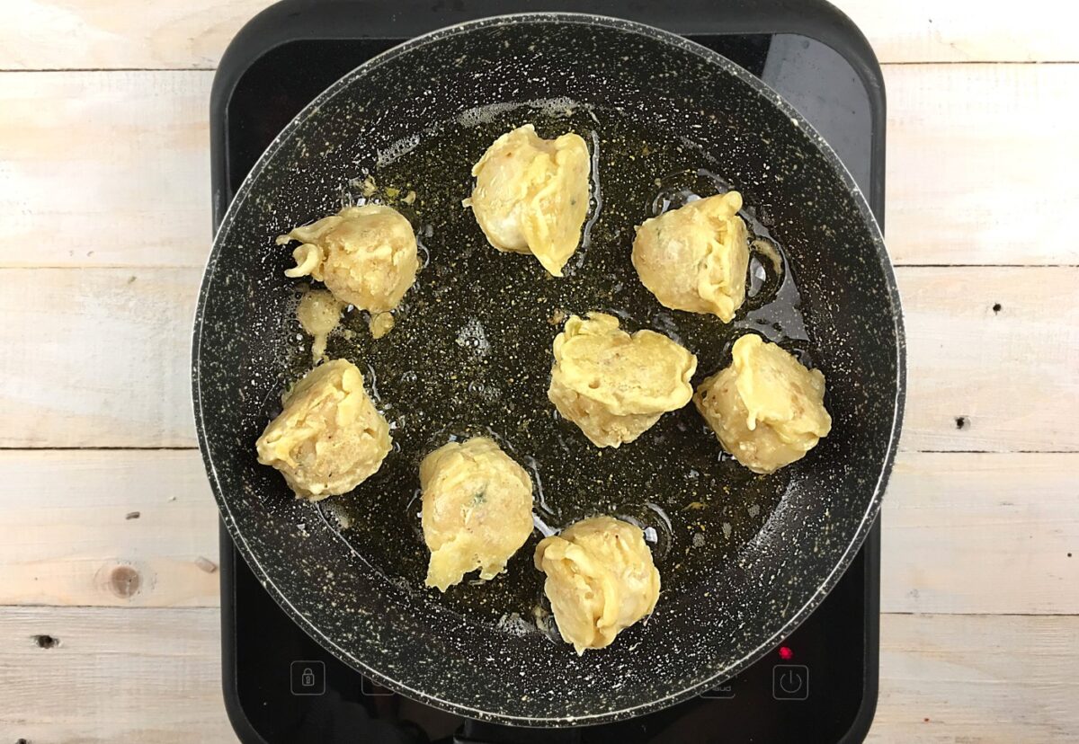 Buñuelos de coliflor