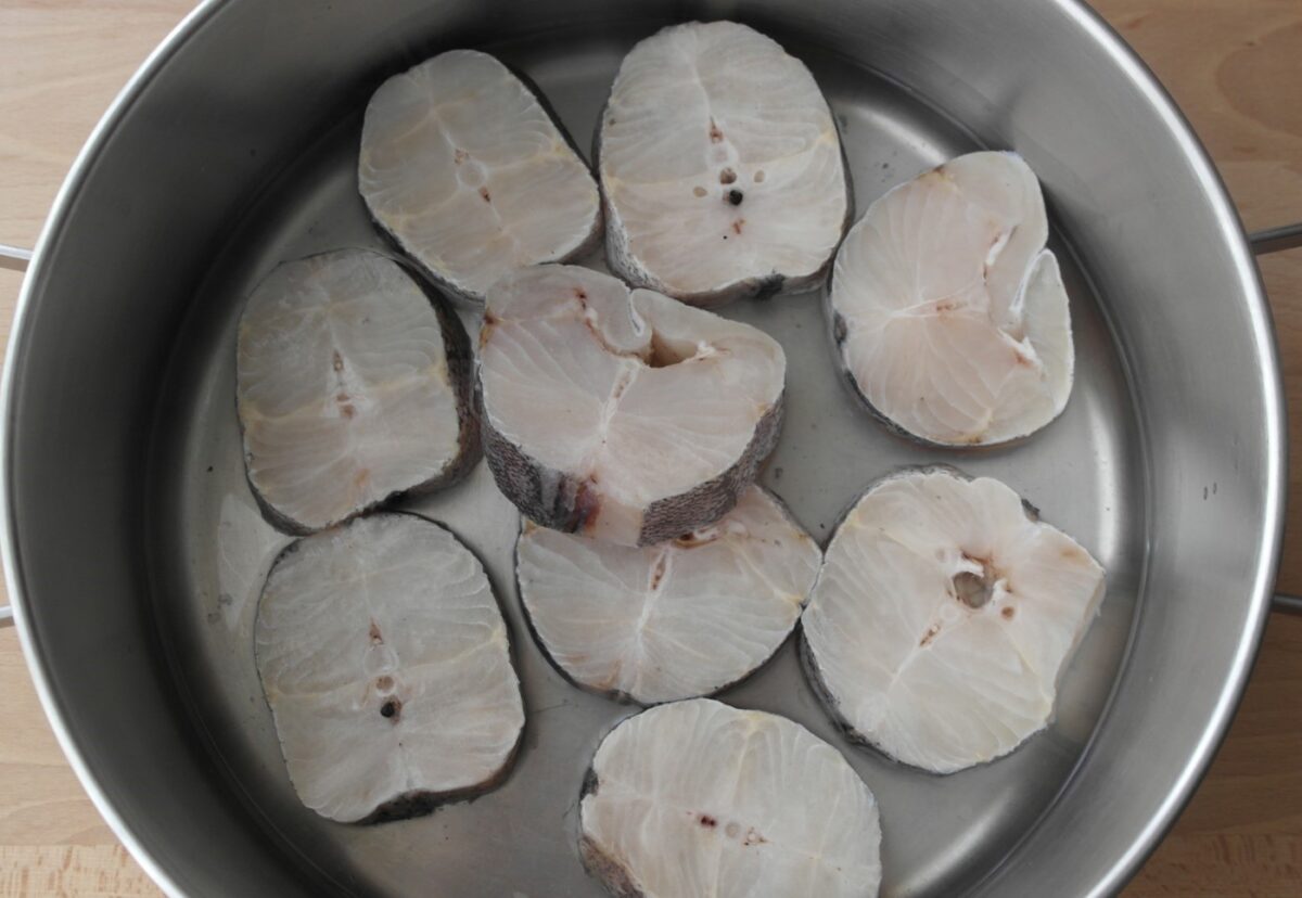 Muselina de merluza en hojaldre