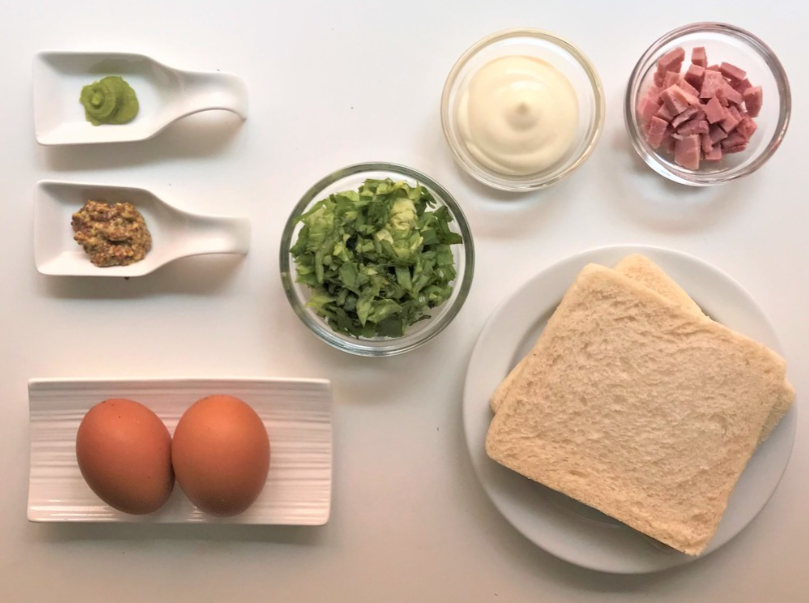 Cómo hacer sándwich de huevo. 3 versiones