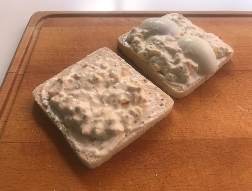 Cómo hacer sándwich de huevo. 3 versiones