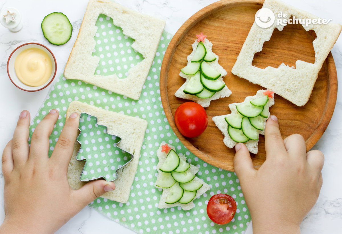 Aperitivos navideños para niños