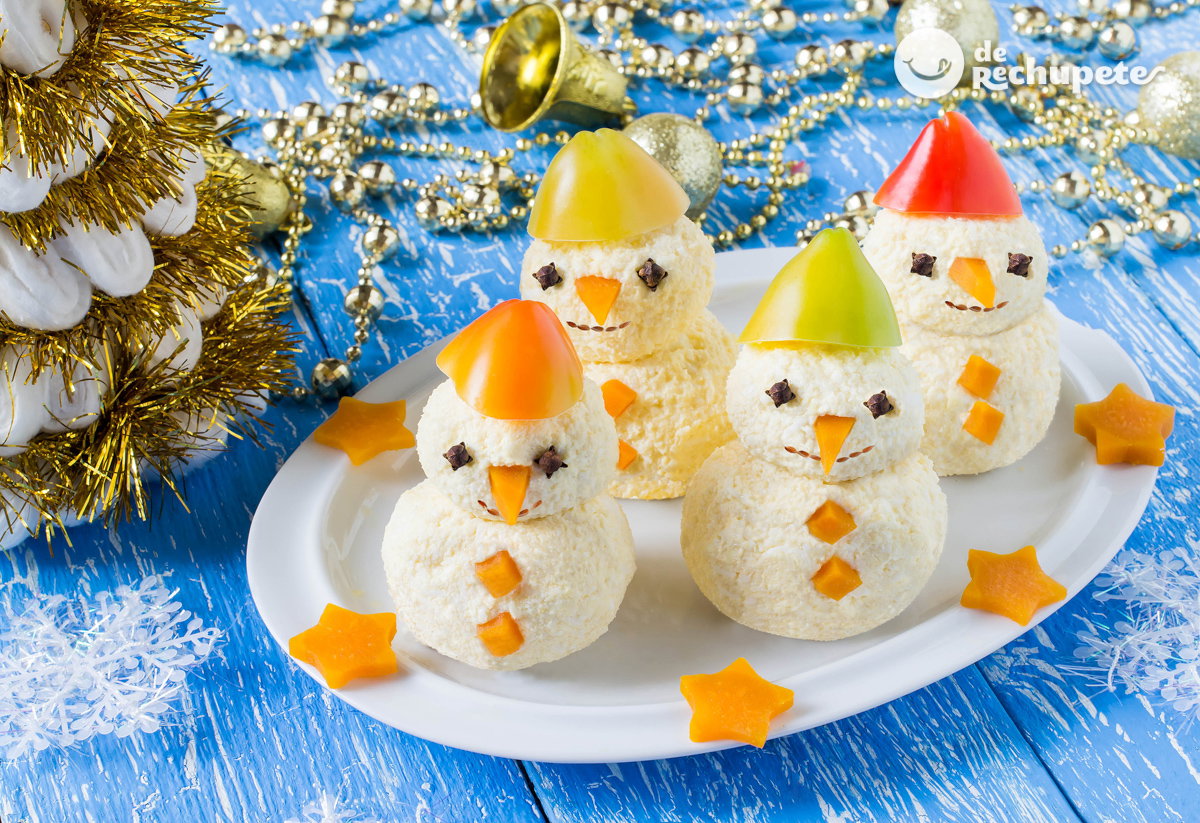 Aperitivos navideños para niños