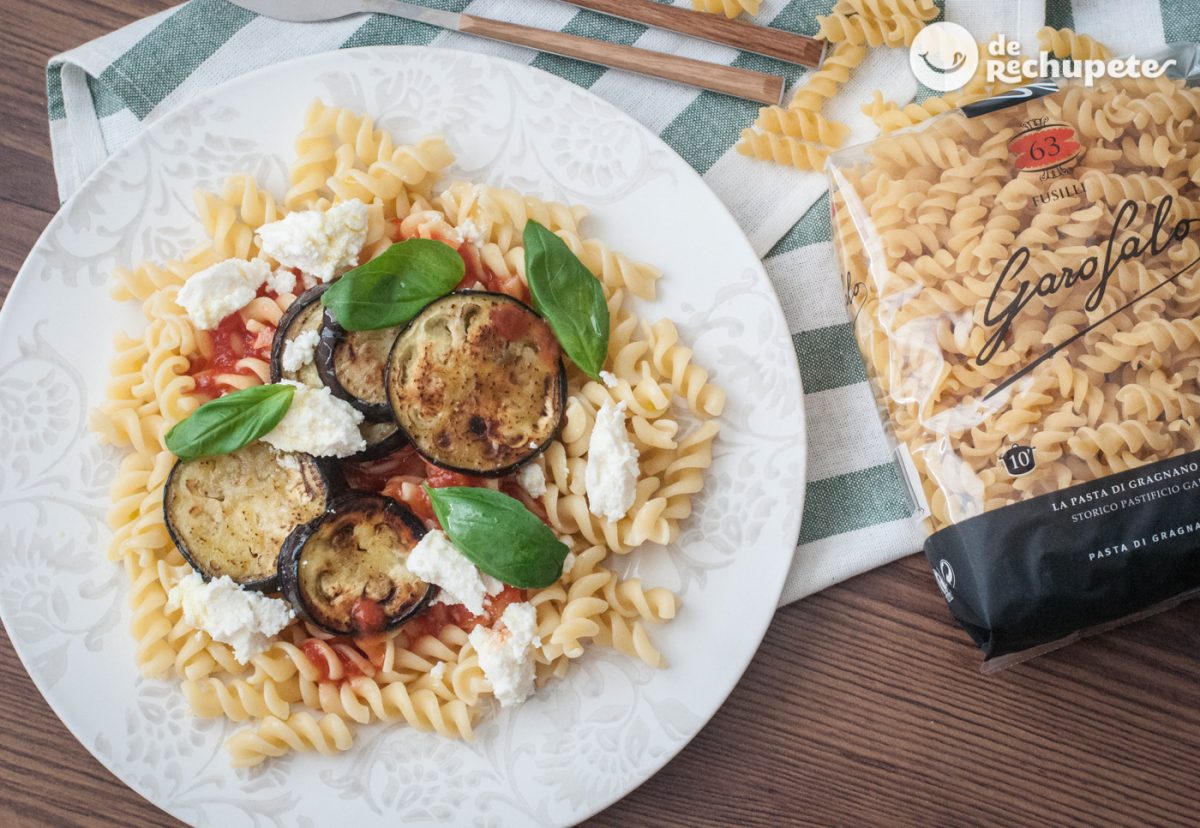 Pasta alla norma, receta siciliana fácil y saludable