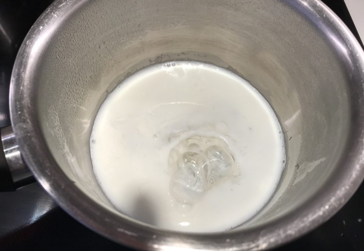 Mousse de turrón