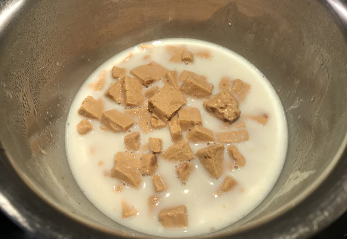 Mousse de turrón